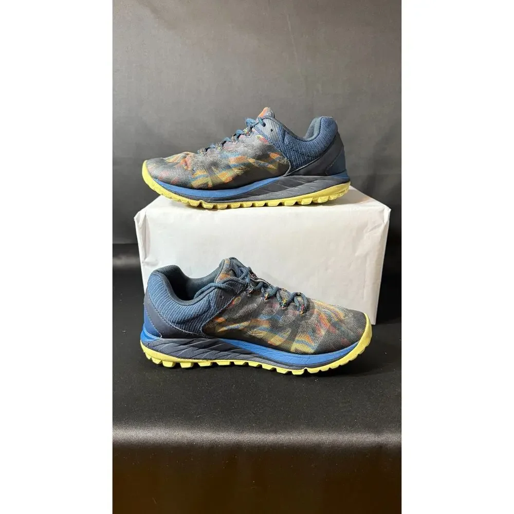 Merrell Antora 2 Rainbow Mountain Trail Shoes Womens's 9 Wide Vibram
